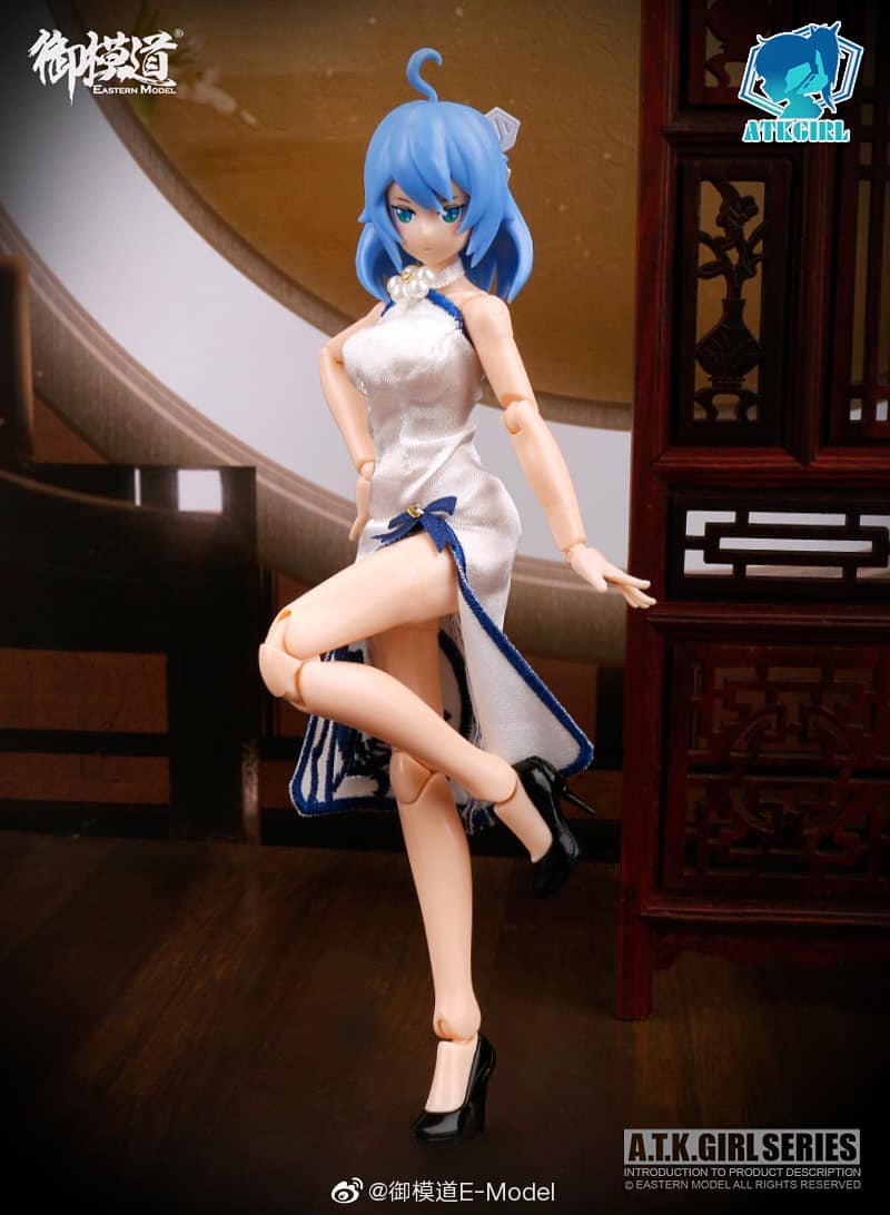 E-Model A.T.K. Girl Four Mytical Beasts Qipao Accessories Set - Image 5