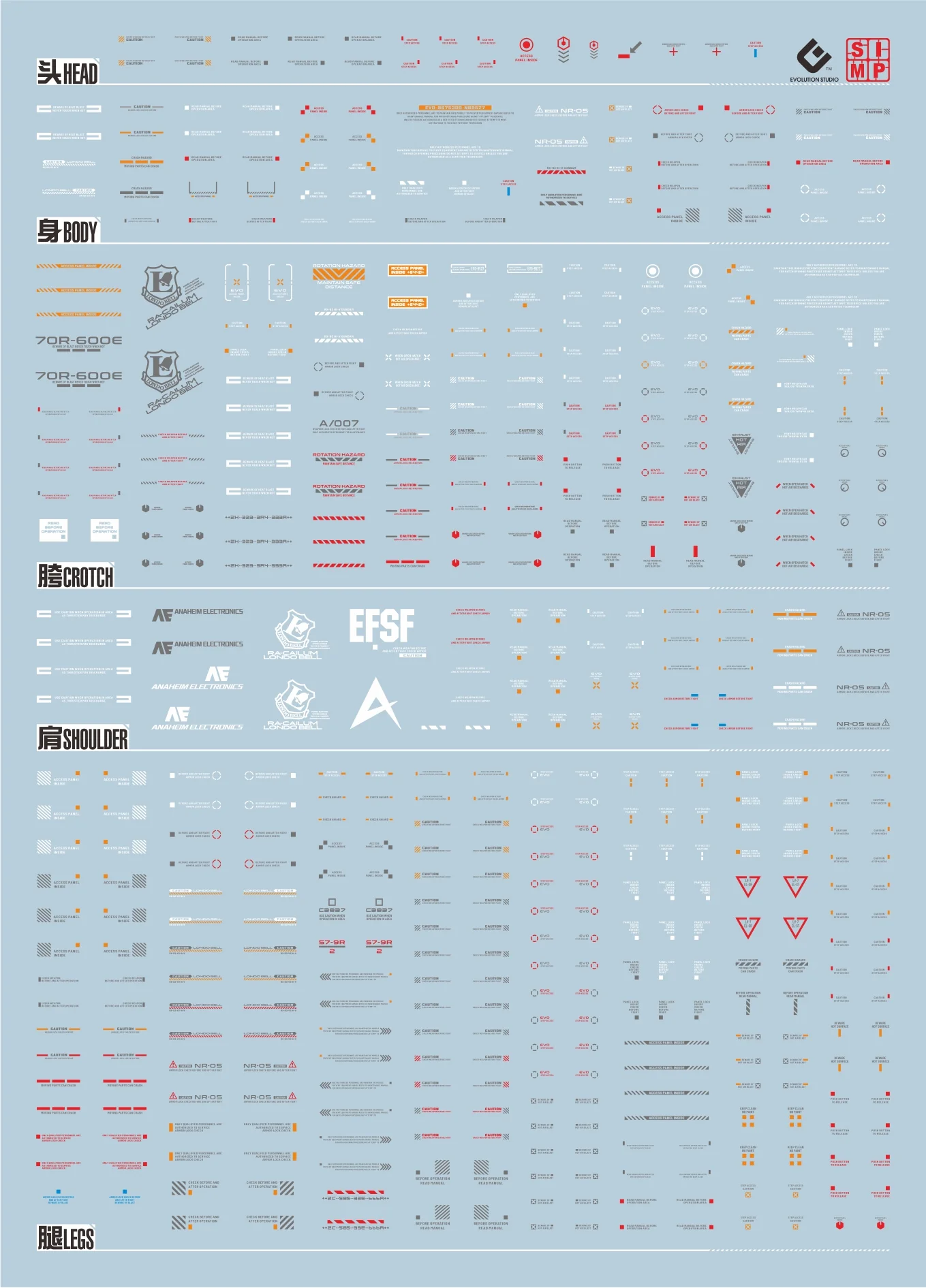 E48 MG Hi-Nu GK Enhanced Decal Sheet - Image 2