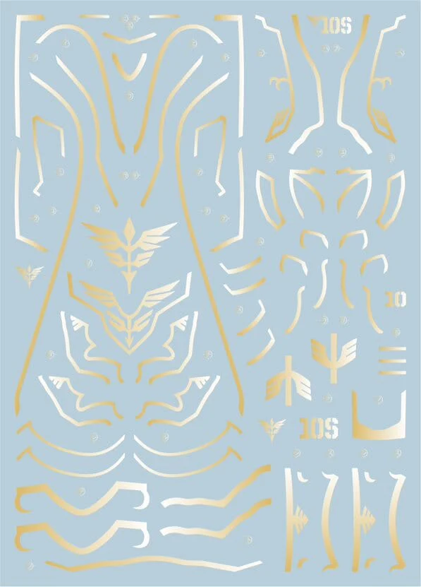 E63 MG Sinanju Ver. OVA Decal Sheet - Image 2
