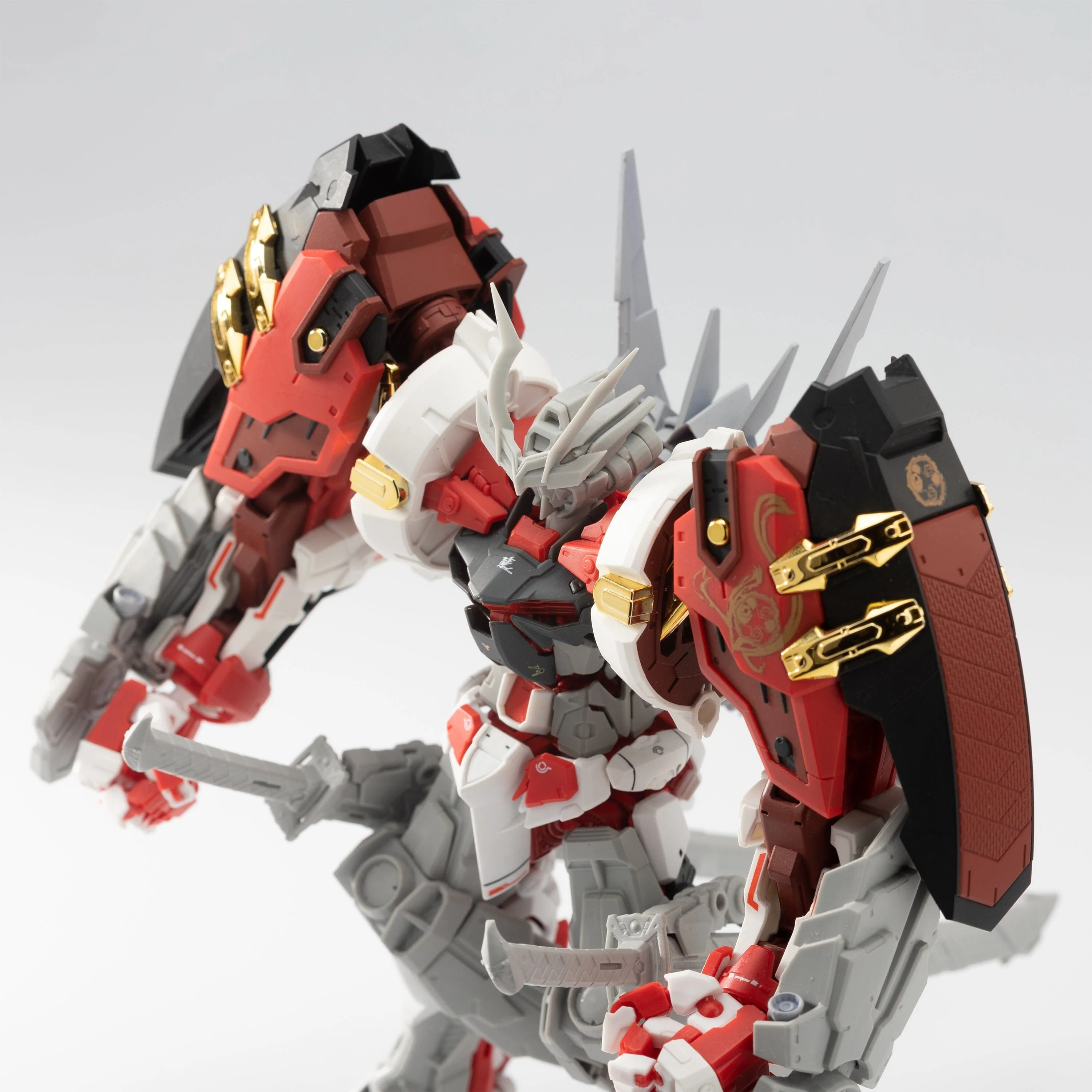 Effect Wings 1/100 Upgrade Kit for MG HIRM Sengoku Astray Gundam (Red) - Image 6