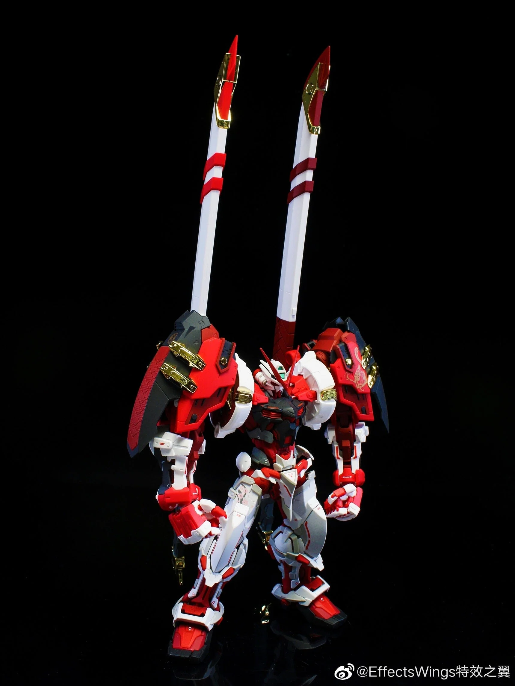 Effect Wings 1/60 Red Astray Katana Model Set x2 - Image 6
