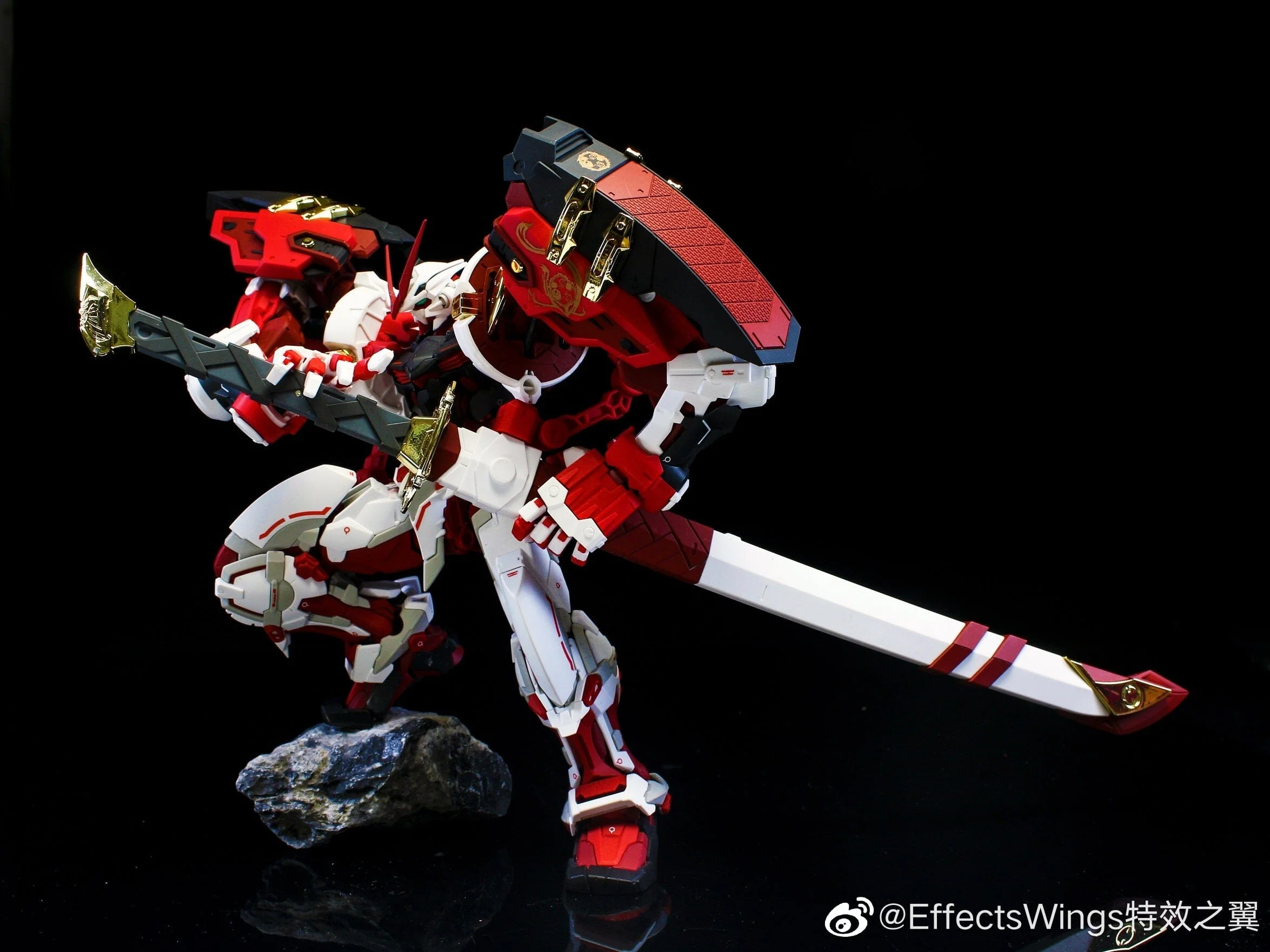 Effect Wings 1/60 Red Astray Katana Model Set x2 - Image 8