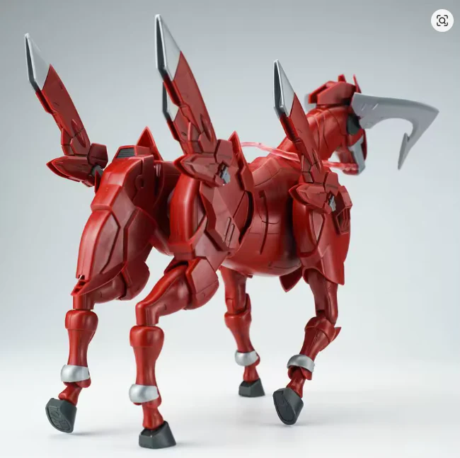 Effects Wings EWRG024C 1/144 Bicorn Battle Horse Grani (Red) - Image 5