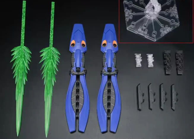 Effects Wings EWRG027B 1/144 RG/HG SIDE-F Saz Crab Claws (Blue)