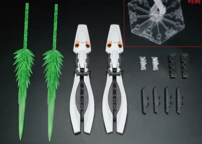Effects Wings EWRG027C 1/144 RG/HG SIDE-F Saz Crab Claws (White)