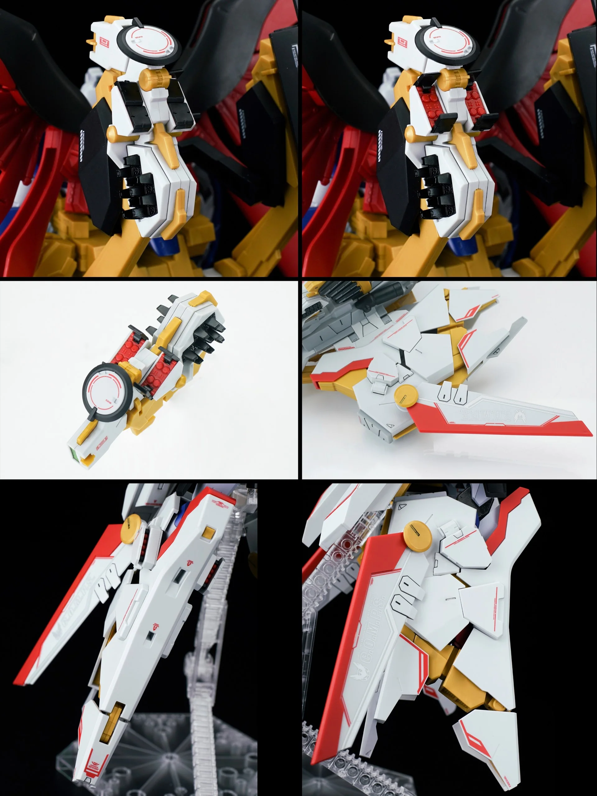 Effects Wings EWRG032A HG RG Zeus Silhouette (Red) - Image 12