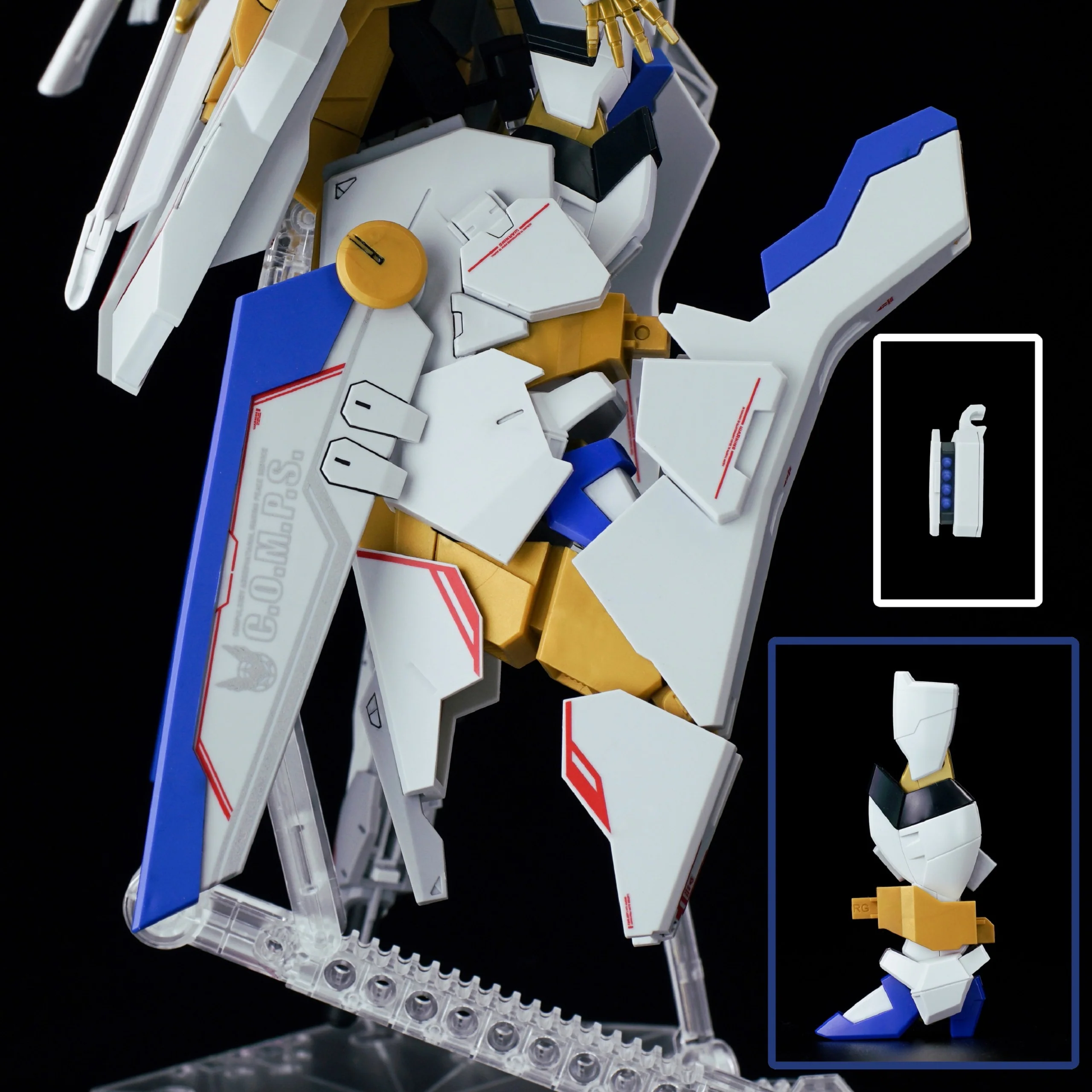 Effects Wings EWRG032B HG RG Zeus Silhouette (Blue) - Image 5