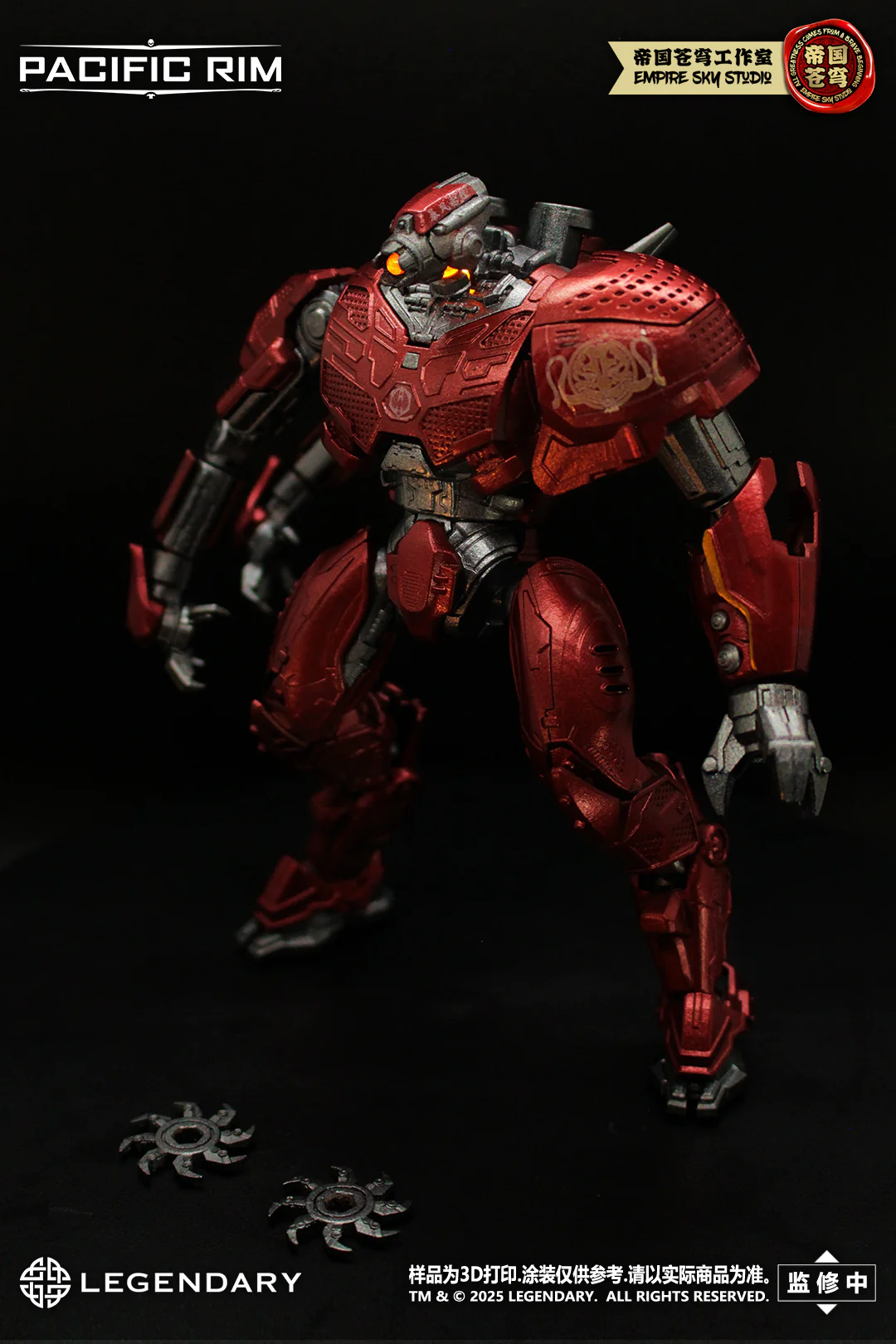 Empire Sky Studio Pacific Rim Crimson Typhoon Model Kit - Image 8