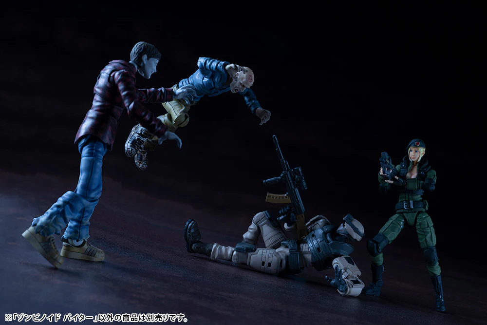 End of Heroes Zombinoid Biter 1/24 Scale Model Kit - Image 11