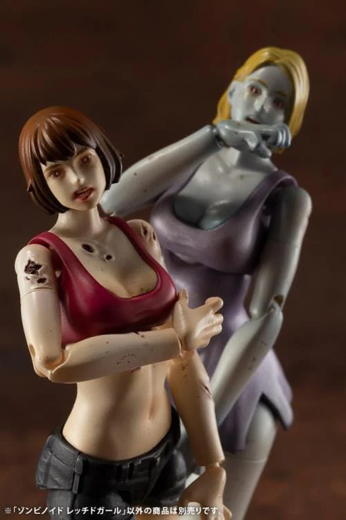 End of Heroes Zombinoid Wretched Girl 1/24 Scale Model Kit - Image 11