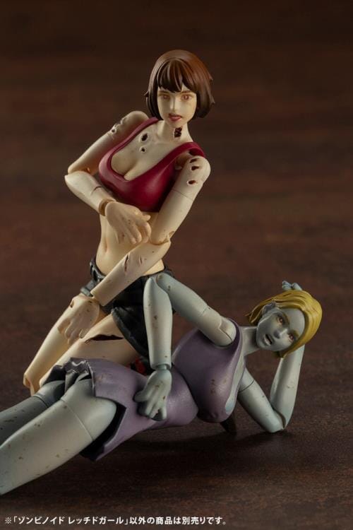 End of Heroes Zombinoid Wretched Girl 1/24 Scale Model Kit - Image 12