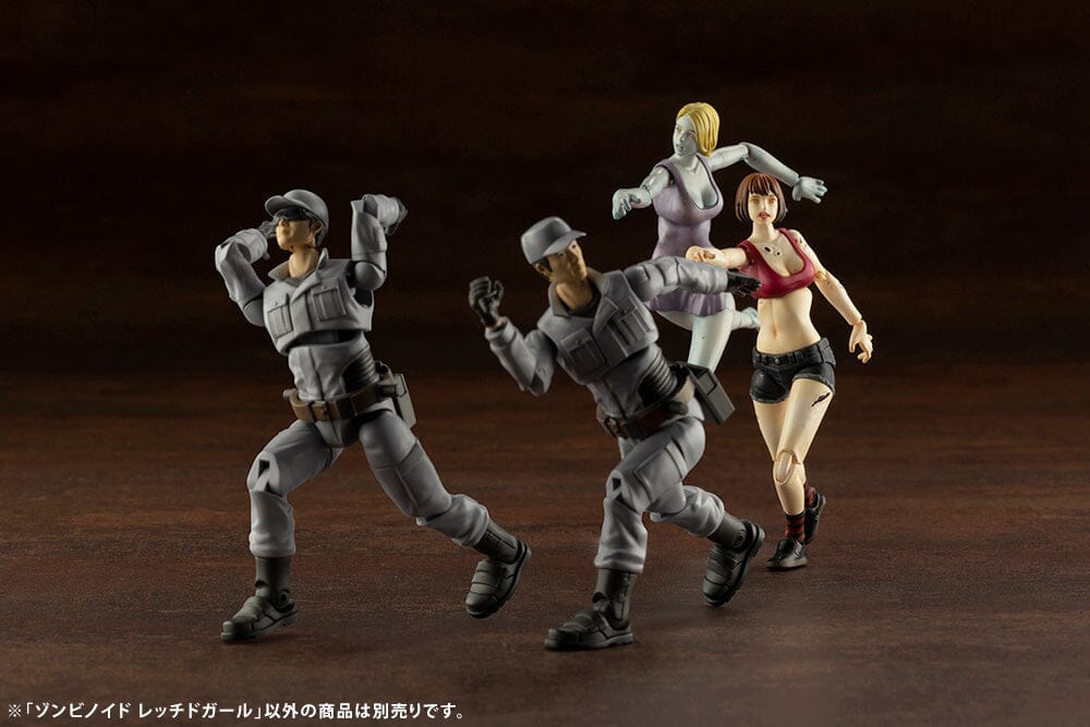 End of Heroes Zombinoid Wretched Girl 1/24 Scale Model Kit - Image 14