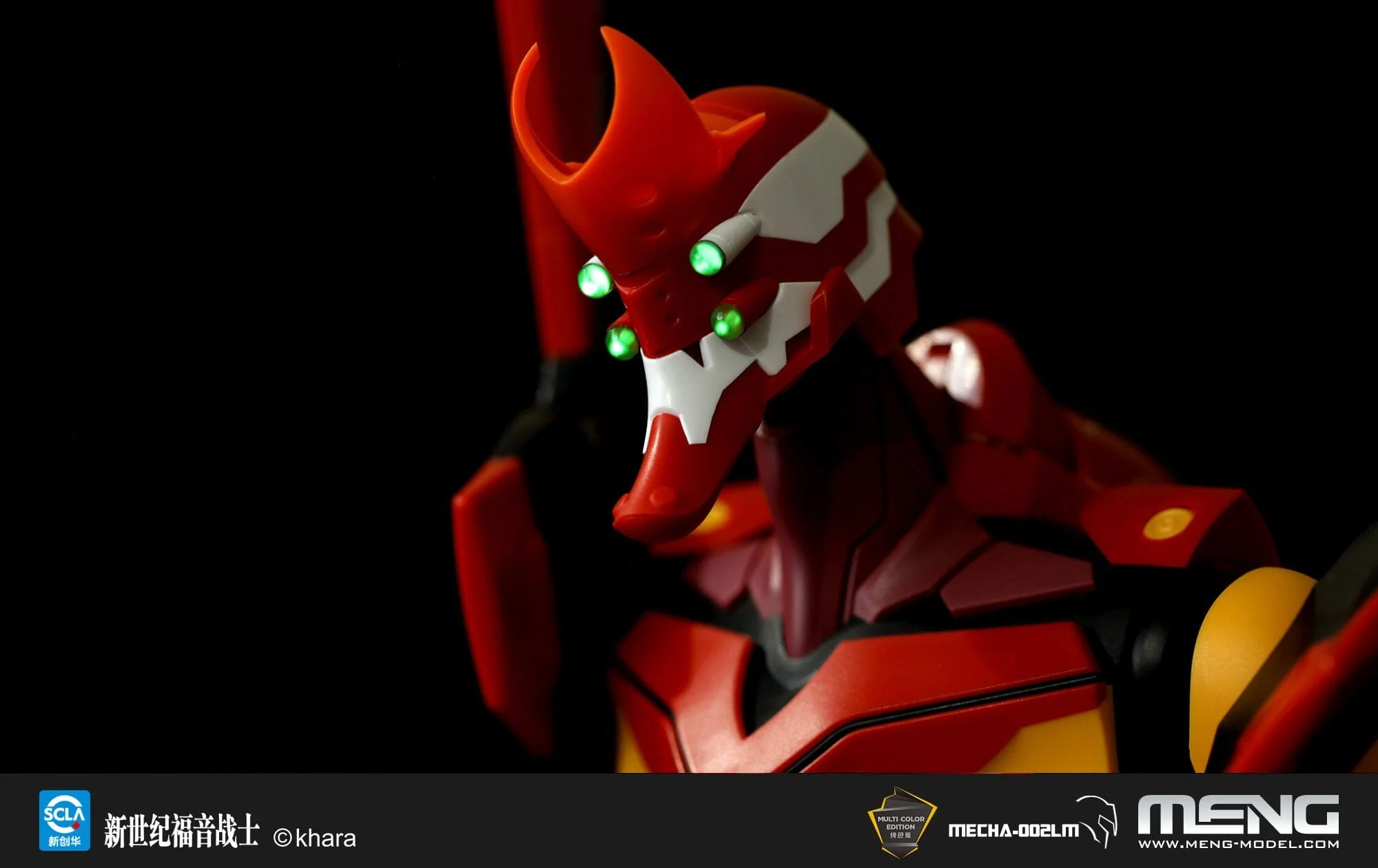 Rebuild of Evangelion MECHA-002LM EVA Unit-02 Ver.1.5 (Multi-Color Edition) Production Model Kit - Image 6