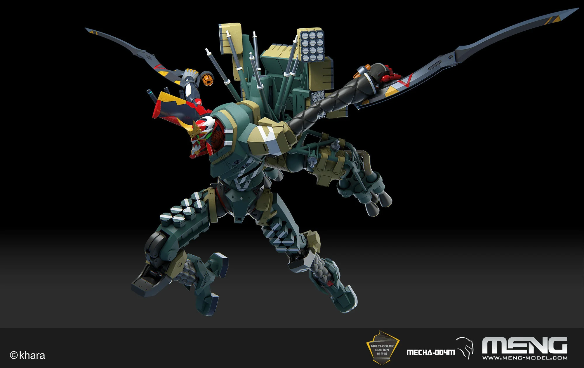 Rebuild of Evangelion EVA Unit-02 Alpha Model Kit - Image 3