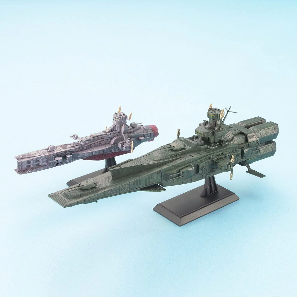 Mobile Suit Gundam EX Model #23 Salamis & Magellan-class 1/1700 Scale Model Kit Set - Image 2