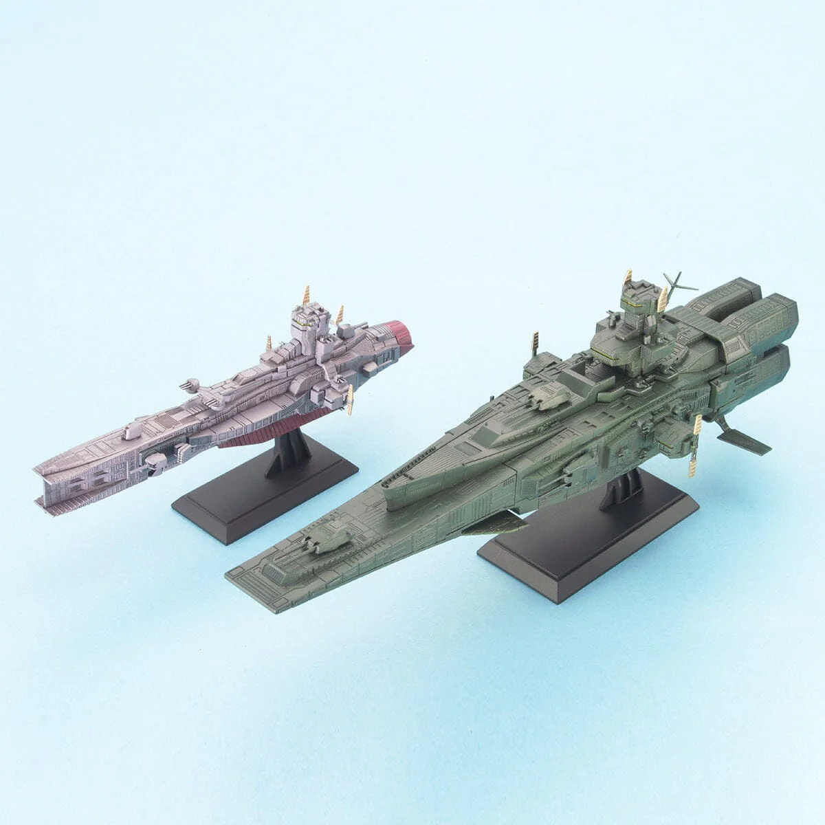 Mobile Suit Gundam EX Model #23 Salamis & Magellan-class 1/1700 Scale Model Kit Set - Image 3