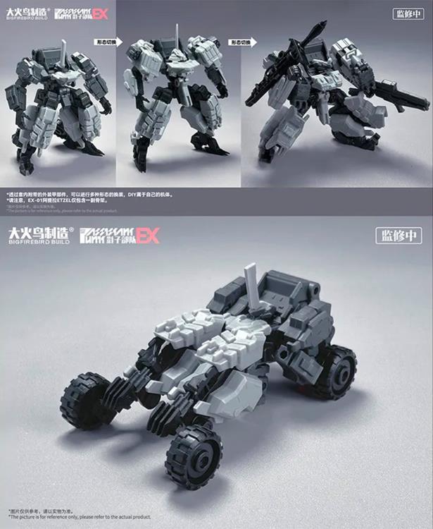 Exotic Code Shadow Force EX Model Kit Set - Image 5