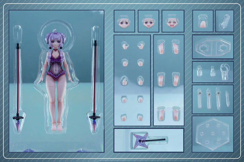 Witch of the Original Linya (Swimsuit Ver.) 1/12 Scale Action Figure - Image 4