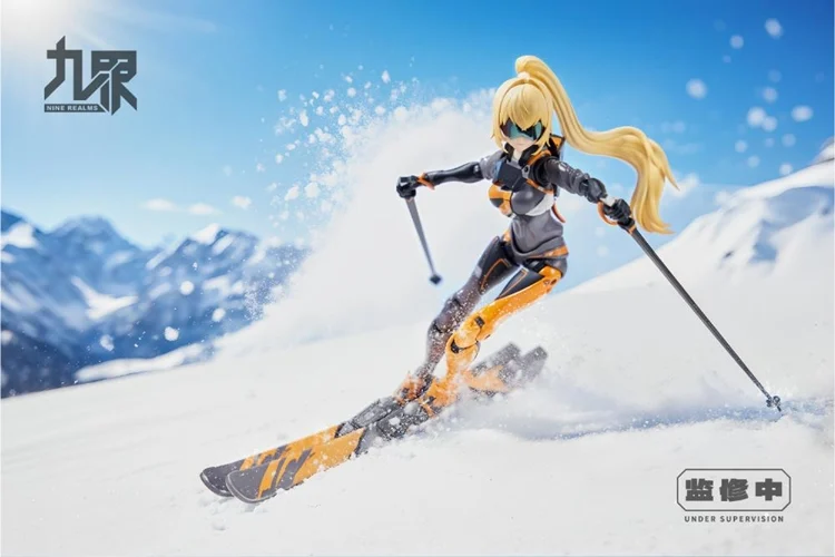 Extreme Girls Shining Girl Frost Action Figure - Image 8