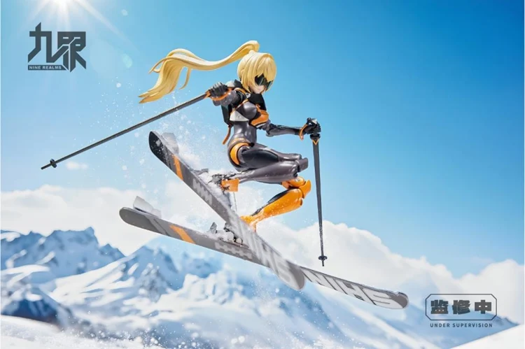 Extreme Girls Shining Girl Frost Action Figure - Image 9