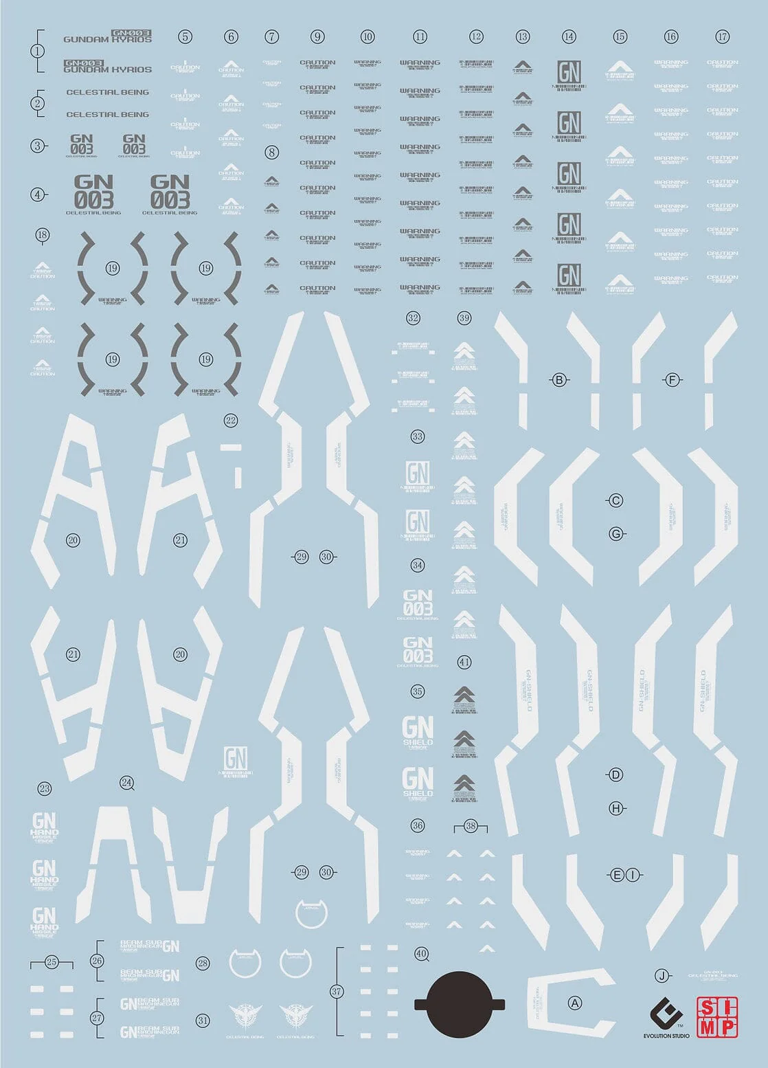 F29 MG Kyrios Gundam - Image 2