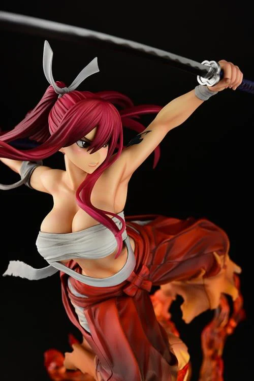 Fairy Tail Erza Scarlet the Samurai (Kurenai Ver.) 1/6 Scale Figure - Image 12