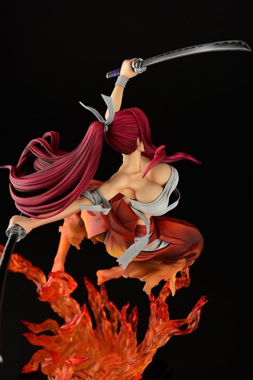 Fairy Tail Erza Scarlet the Samurai (Kurenai Ver.) 1/6 Scale Figure - Image 9