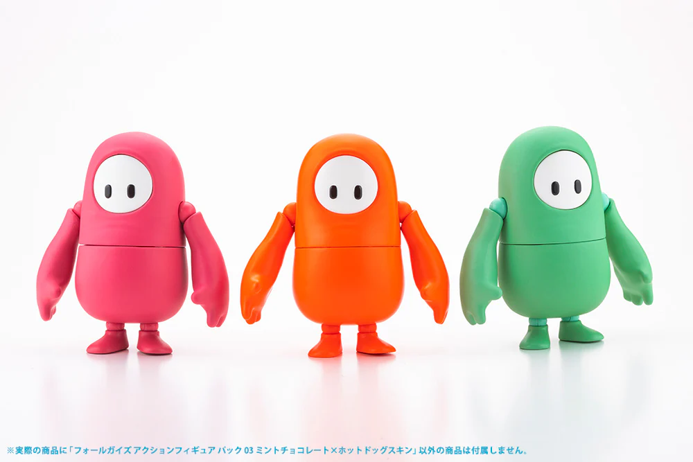 Fall Guys: Ultimate Knockout Fall Guy (Mint Chocolate x Hot Dog Costume) 1/20 Scale Action Figure - Image 21