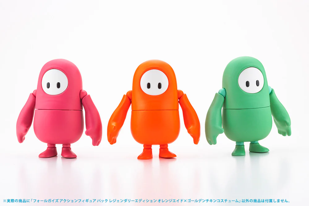 Fall Guys: Ultimate Knockout Fall Guy (Orangeade x Golden Chicken Costume) 1/20 Scale Action Figure - Image 11