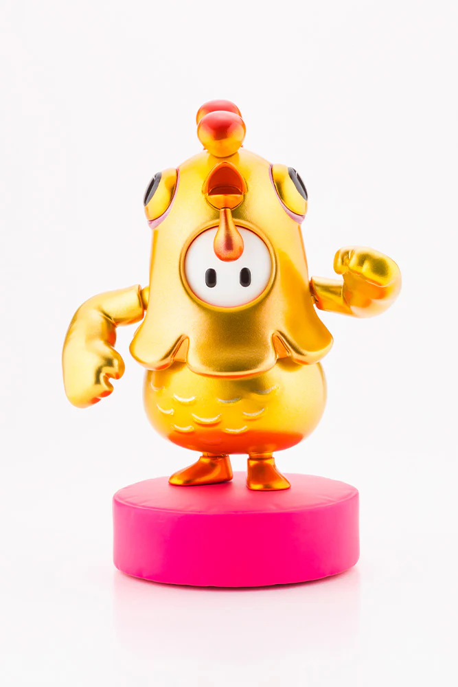 Fall Guys: Ultimate Knockout Fall Guy (Orangeade x Golden Chicken Costume) 1/20 Scale Action Figure - Image 6