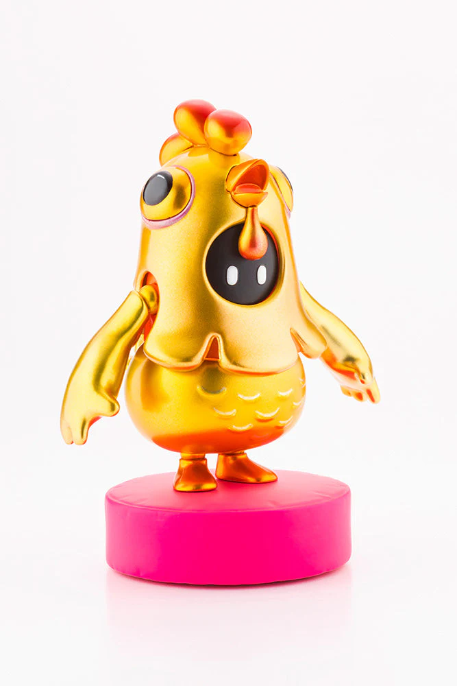 Fall Guys: Ultimate Knockout Fall Guy (Orangeade x Golden Chicken Costume) 1/20 Scale Action Figure - Image 8