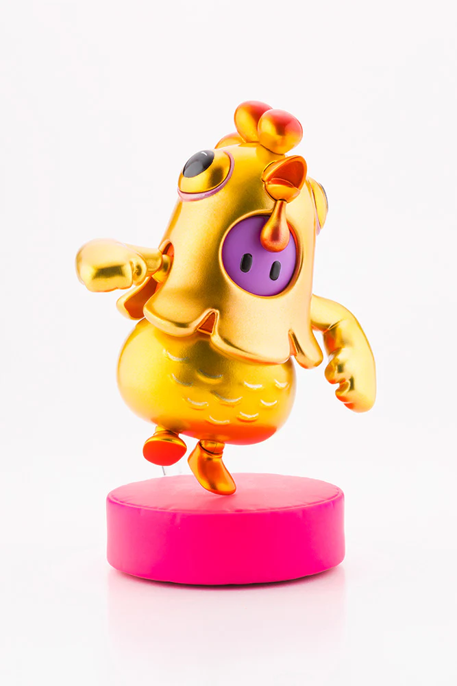 Fall Guys: Ultimate Knockout Fall Guy (Orangeade x Golden Chicken Costume) 1/20 Scale Action Figure - Image 9