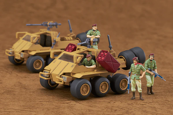 Fang of the Sun Dougram Combat Armors MAX06 1/72 Scale Bromley JRS Native Dancer Command Type & Missile Pod Type Model Kit (Reissue) - Image 10