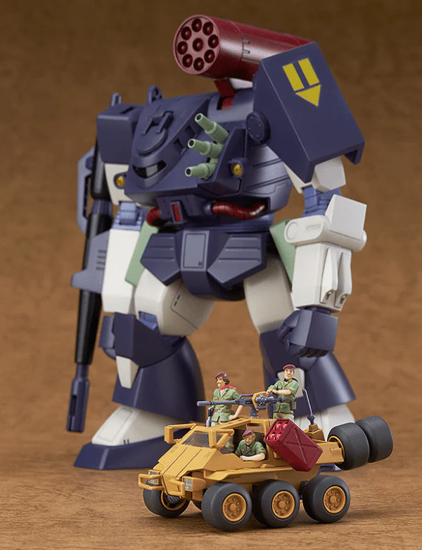 Fang of the Sun Dougram Combat Armors MAX06 1/72 Scale Bromley JRS Native Dancer Command Type & Missile Pod Type Model Kit (Reissue) - Image 6