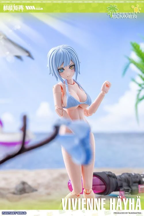Fantasy Girls Forest's Summer Vivienne Hayha (Summer Shine Ver.) Model Kit - Image 10