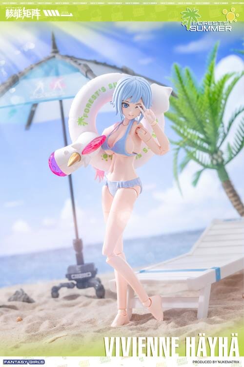 Fantasy Girls Forest's Summer Vivienne Hayha (Summer Shine Ver.) Model Kit - Image 2