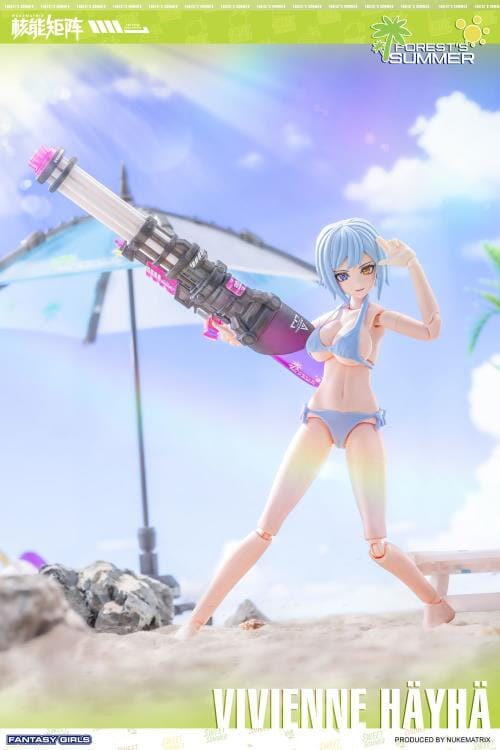 Fantasy Girls Forest's Summer Vivienne Hayha (Summer Shine Ver.) Model Kit - Image 3