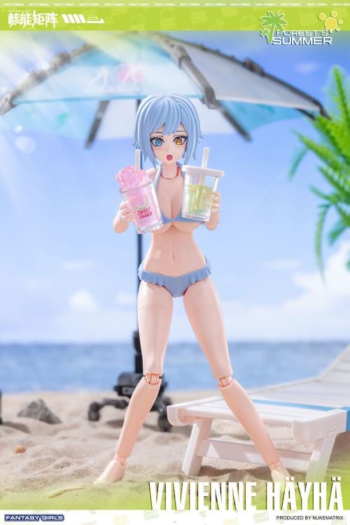 Fantasy Girls Forest's Summer Vivienne Hayha (Summer Shine Ver.) Model Kit - Image 5