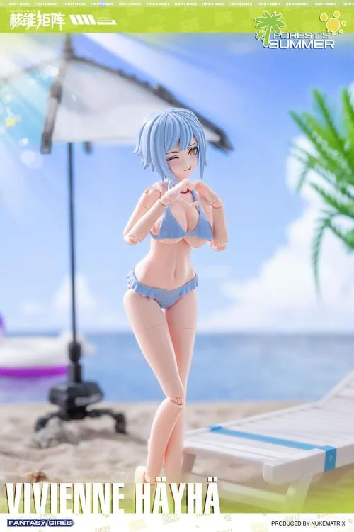 Fantasy Girls Forest's Summer Vivienne Hayha (Summer Shine Ver.) Model Kit - Image 6