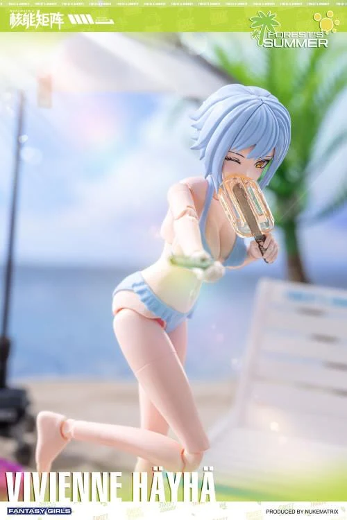 Fantasy Girls Forest's Summer Vivienne Hayha (Summer Shine Ver.) Model Kit - Image 7