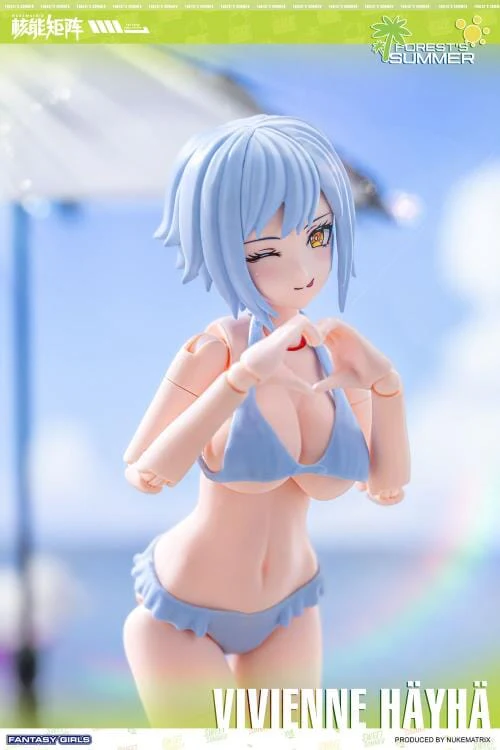 Fantasy Girls Forest's Summer Vivienne Hayha (Summer Shine Ver.) Model Kit - Image 8