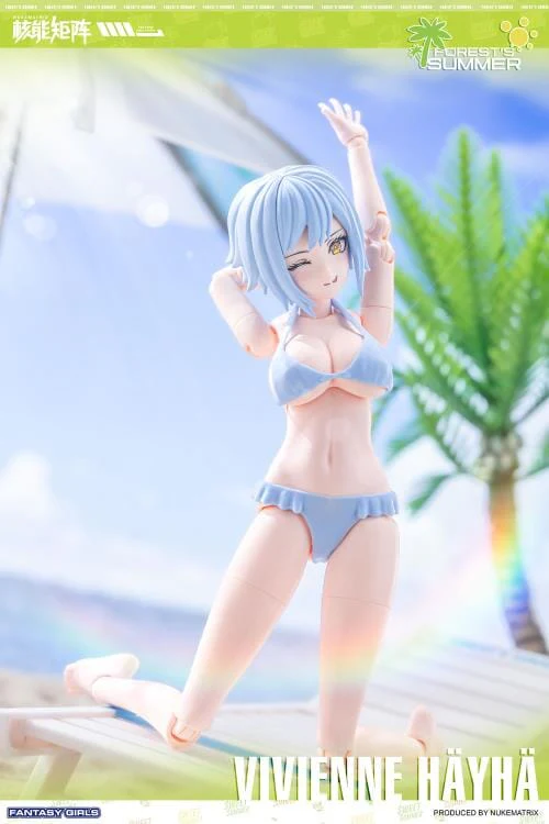 Fantasy Girls Forest's Summer Vivienne Hayha (Summer Shine Ver.) Model Kit - Image 9