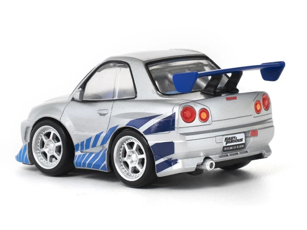 Fast & Furious Q Village QV-02 Nissan Skyline GT-R (R34) Model Kit Set - Image 11