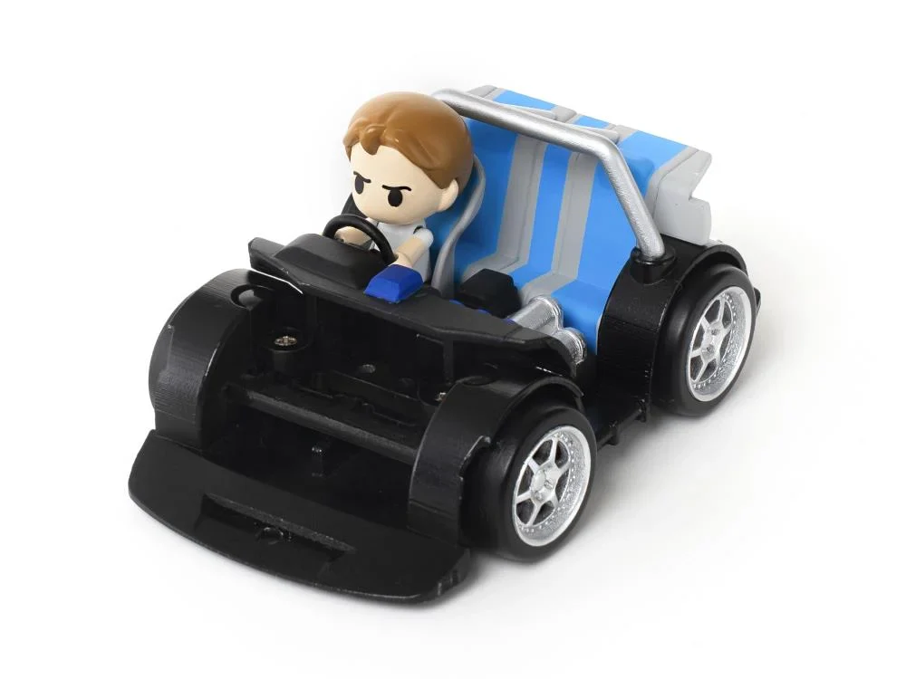 Fast & Furious Q Village QV-02 Nissan Skyline GT-R (R34) Model Kit Set - Image 6