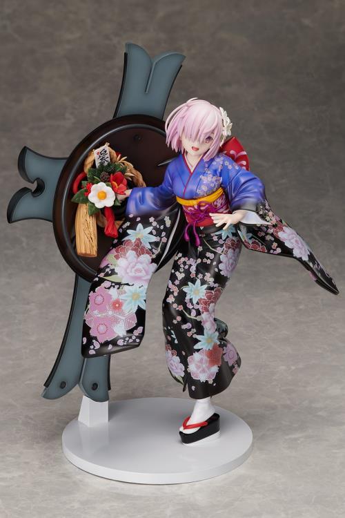 Fate/Grand Order Mash Kyrielight (Grand New Year Kimono Ver.) 1/7 Scale Figure - Image 3
