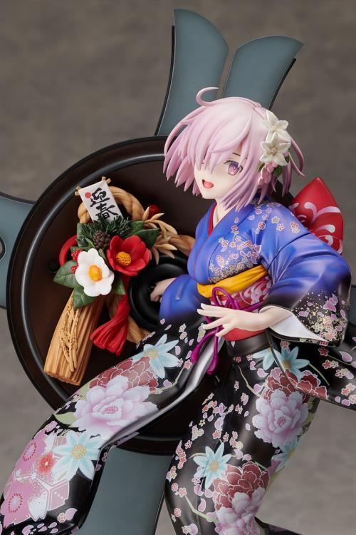 Fate/Grand Order Mash Kyrielight (Grand New Year Kimono Ver.) 1/7 Scale Figure - Image 7