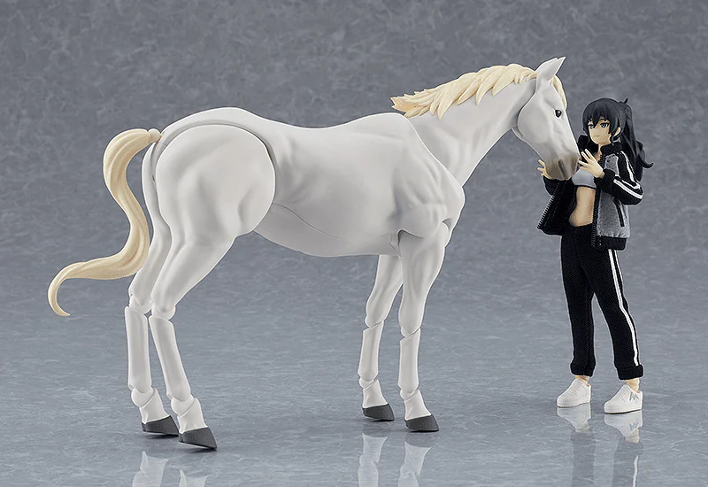 figma No.597b Wild Horse (White) - Image 5