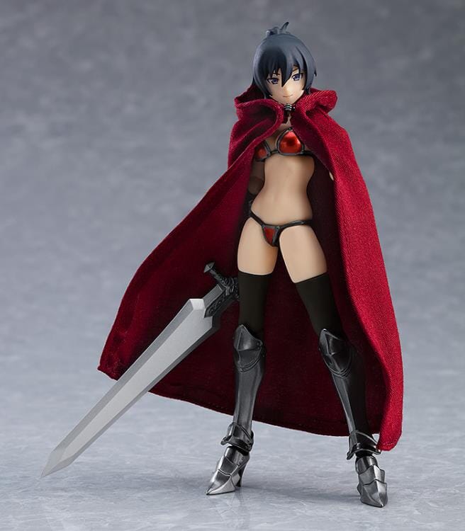 figma Styles Simple Cape (Red) - Image 4