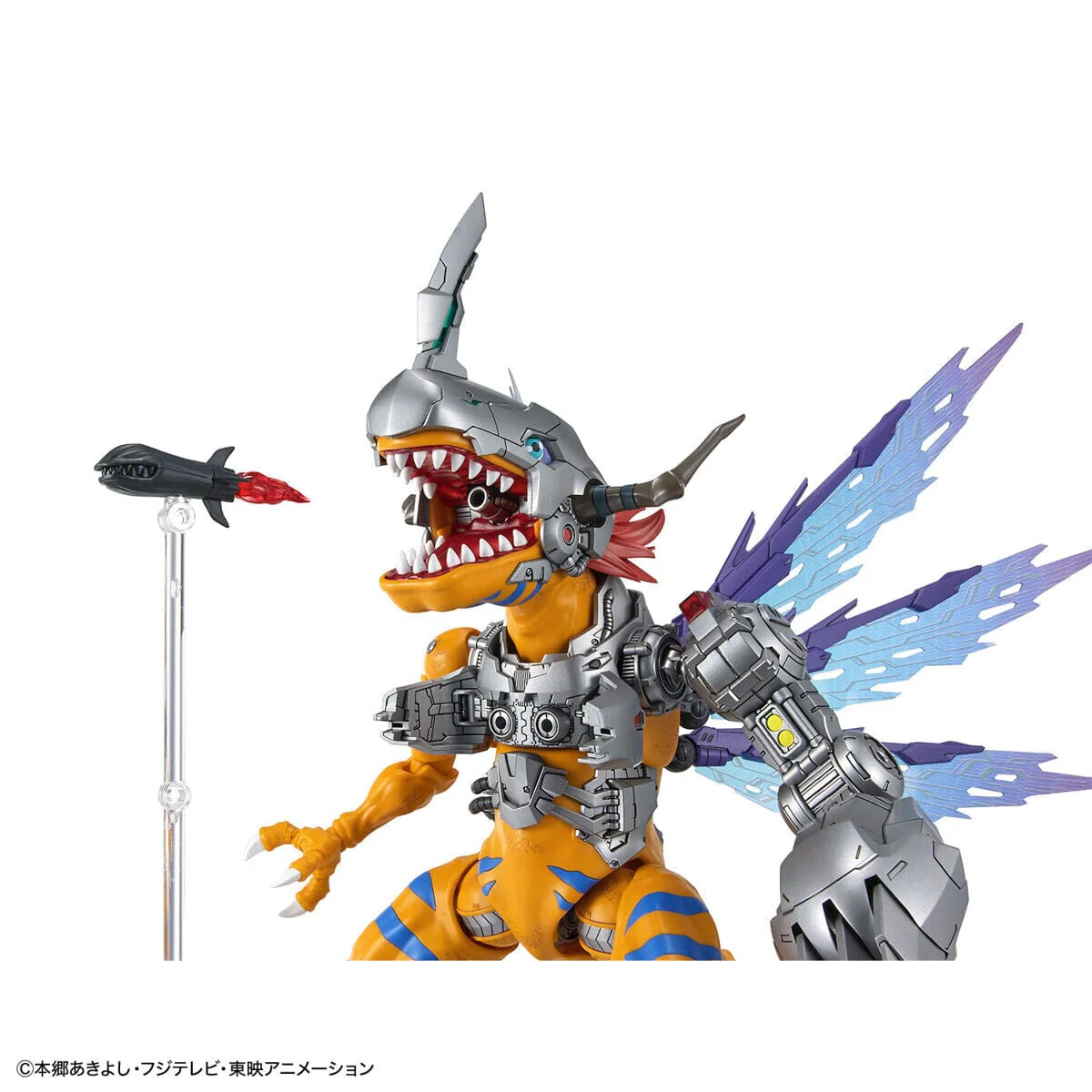 Digimon Adventure Figure-rise Standard Amplified MetalGreymon (Vaccine Species) Model Kit - Image 6