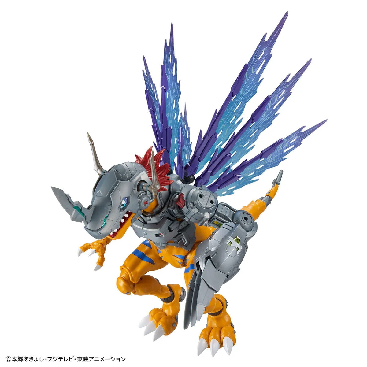 Digimon Adventure Figure-rise Standard Amplified MetalGreymon (Vaccine Species) Model Kit - Image 8